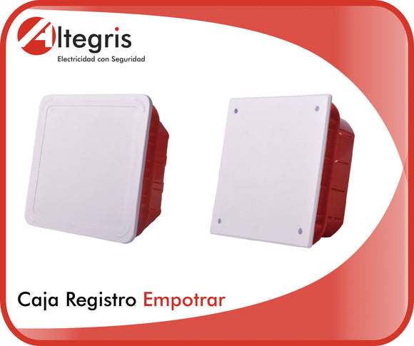 Caja de Registro de Empotrar