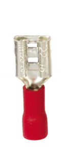 Terminal Hembra 0.5 - 1.5 mm² Rojo (1.25-250), 100 piezas