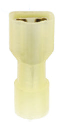 Terminal Aislado Hembra (Nylon) 4.0 - 6.0 mm² Amarillo (5.5-250), 100 piezas