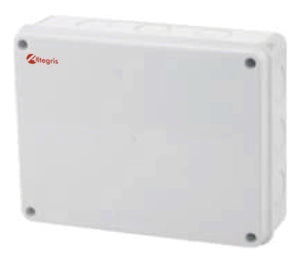 Caja de Registro Plástica IP65 255 x 200 x 80 (10'' x 8'')