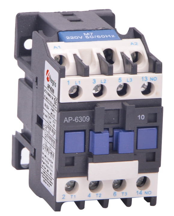 Contactor Magnético 3P 9A 220V Tipo AC 60 Hz