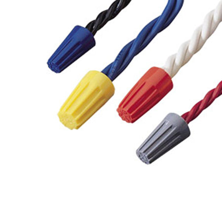 Conector de Alambre, 22-16 AWG, Gris, 100 piezas