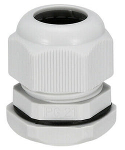 Conector LT Plástico PG29 Blanco