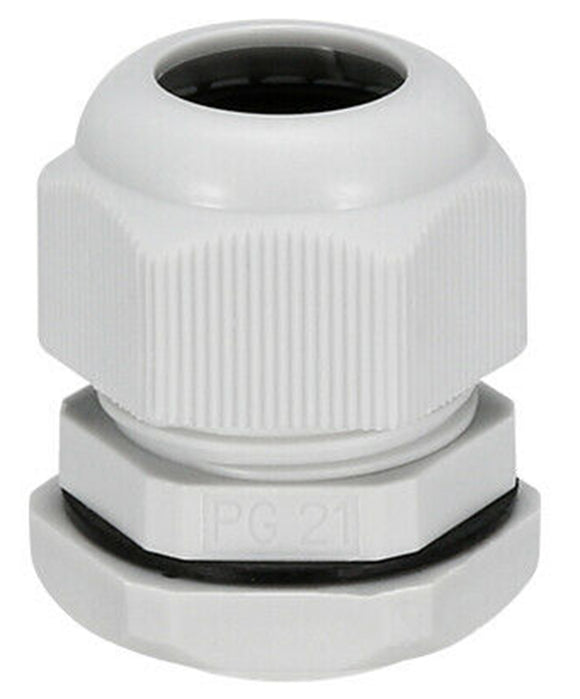 Conector LT Plástico PG29 Blanco