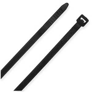 Tie Wrap, Negro, 9.0 mm x 600.0 mm, 100 piezas (24'')